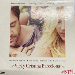 VICKY CRISTINA BARCELONA DVD BARDEM CRUZ JOHANSSON
