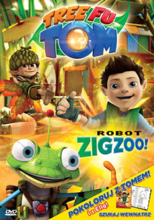 TRRE FU TOM ROBOT ZIGZOO DVD NOWA