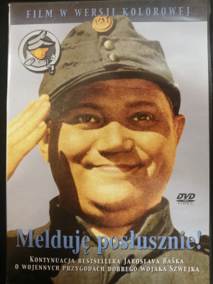 MELDUJĘ POSŁUSZNIE! DVD HASKO HRUSINSKY BENES