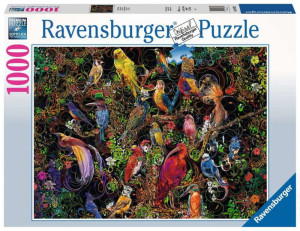 PUZZLE 1000 ELEMENTÓW SZTUKA PTAKÓW NOWE