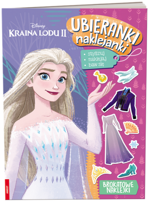 KRAINA LODU UBIERANKI NAKLEJANKI NOWA