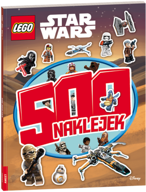 LEGO STAR WARS 500 NAKLEJEK NOWA
