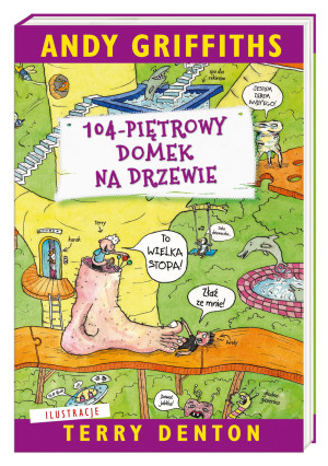 104 PIĘTROWY DOMEK NA DRZEWIE ANDY GRIFFITHS NOWA