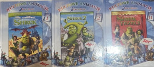 SHREK 1 2 3 DVD J STUHR Z ZAMACHOWSKI