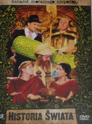 KABARET MORALNEGO NIEPOKOJU HISTORIA ŚWIATA DVD