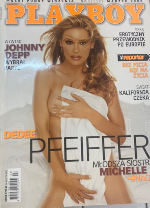 3/2002 PLAYBOY DEDEE PFEIFFER HAGA EROTYCZNY SEKS