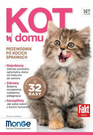 KOT W DOMU 32 RASY PRZEWODNIK PO KOCICH SPRAWACH BADANIA PIELĘGNACJA KARMA