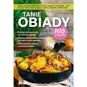 TANIE OBIADY 105 PRZEPISÓW DANIA JEDNOGARNKOWE ZUPY KOTLETY PLACKI OMLETY