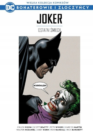 JOKER OSTATNI ŚMIECH BOHATEROWIE I ZŁOCZYŃCY 10 FOLIA UNIWERSUM DC