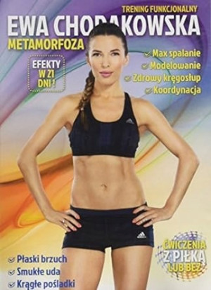 E CHODAKOWSKA METAMORFOZA DVD BRZUCH UDA POSLADKI SPALANIE MODELOWANIE FOLI