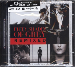 FIFTY SHADES OF GREY REMIXED CD PIĘĆDZIESIĄT TWARZY GREYA ALBUM FOLIA