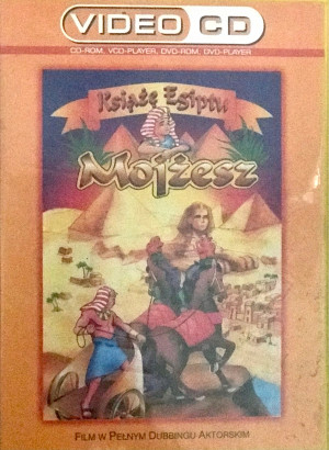 MOJŻESZ KSIĄŻE EGIPTU VCD
