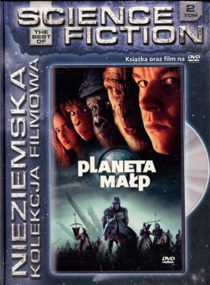 PLANETA MAŁP 2001 DVD ROTH HESTON WAHLBERG