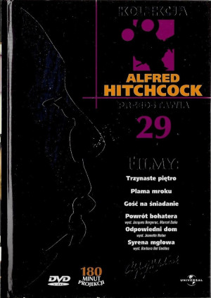 HITCHCOCK 29 DVD TRZYNASTE PLAMA GOŚĆ POWRÓT DOM