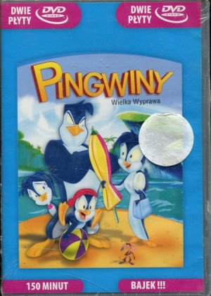 PINGWINY WIELKA WYPRAWA DVD FOLIA