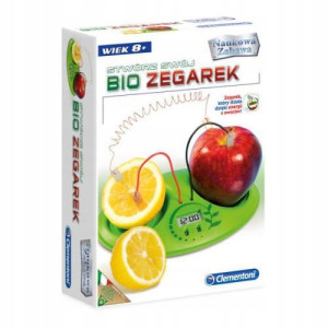 CLEMENTONI NAUKOWA ZABAWA BIO ZEGAREK 60582
