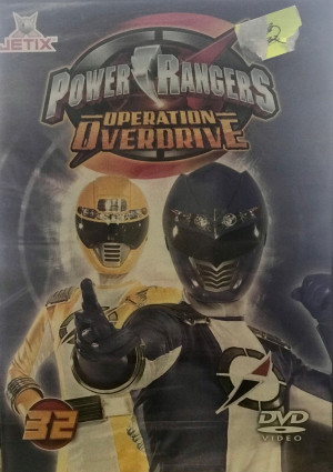 POWER RANGERS OPERATION OVERDRIVE DVD FOLIA