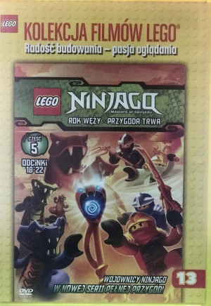LEGO NINJAGO DVD ROK WĘŻY PRZYGODA TRWA