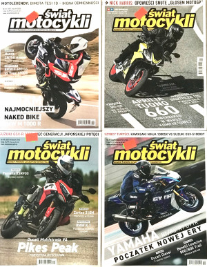 ŚWIAT MOTOCYKLI ZESTAW X4 DUCATI MULTISTRADA V4