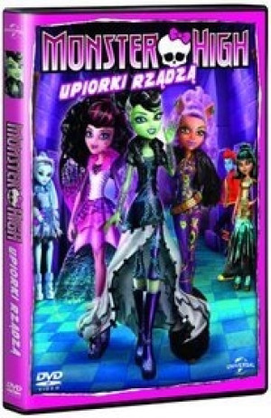 MONSTER HIGH UPIORKI RZĄDZA DVD
