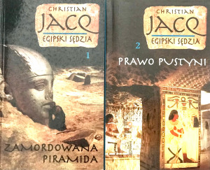 EGIPSKI SĘDZIA 2 TOMY ZAMORDOWANA PIRAMIDA JACQ