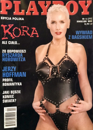 4/1999 PLAYBOY KORA HOFFMAN ROMANTYKA SEKS SEX