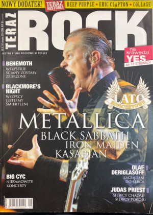 8/2014 TERAZ ROCK METALLICA BLACK SABBATH KASABIAN