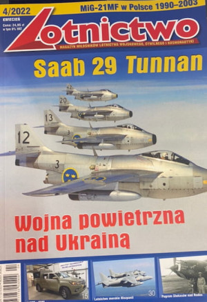 4/2022 LOTNICTWO SAAB 29 TUNNAN WOJNA POWIETRZNA