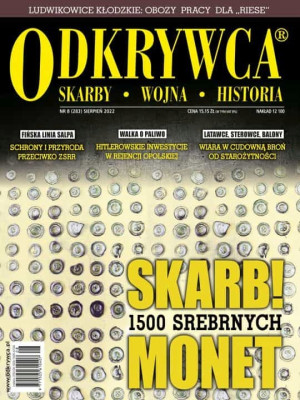 8/2022 ODKRYWCA SKARBY WOJNA HISTORIA