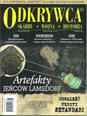 5/2023 ODKRYWCA ARTEFAKTY JEŃCÓW LAMSDORF SKARBY WOJNA HISTORIA