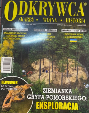 4/2022 ODKRYWCA SKARBY WOJNA HISTORIA