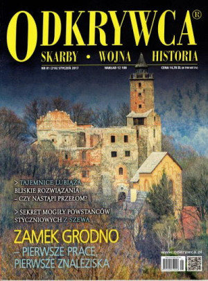 1/2017 ODKRYWCA ZAMEK GRODNO WOJNA HISTORIA