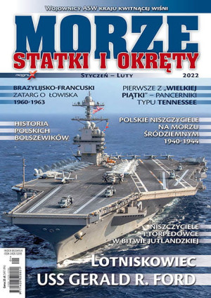 1/2022 MORZE STATKI I OKRĘTY LOTNISKOWIEC USS GERALD