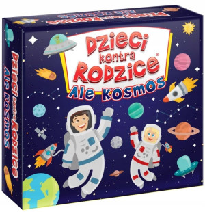 DZIECI KONTRA RODZICE KOSMOS GRA PLANSZOWA