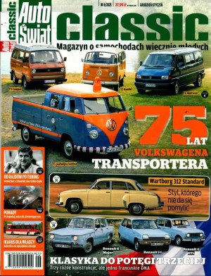 6/2025 CLASSIC AUTO ŚWIAT WARTBURG 312 RENAULT 4 OPEL KAPITAN 1958 MAZDA MX