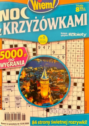 5/2026 NOC Z KRZYŻÓWKAMI WIEM! KRZYŻÓWKI