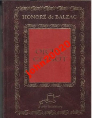 OJCIEC GORIOT.HONORE DE BALZAC.TWARDA