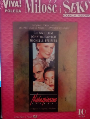 NIEBEZPIECZNE ZWIĄZKI DVD THURMAN MALKOVICH PFEIFFER