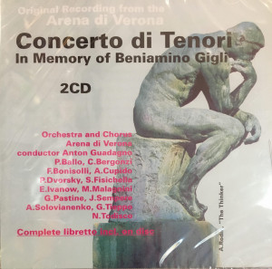 CONCERTO DI TENORI IN MEMORY OF BENIAMINO GIGLI 2 CD