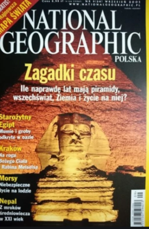 9/2001 NATIONAL GEOGRAPHIC ZAGADKI CZASU