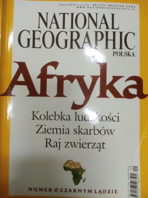 9/2005 NATIONAL GEOGRAPHIC POLSKA AFRYKA