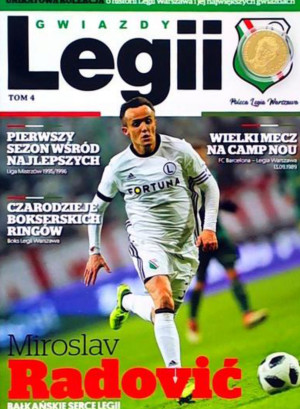 GWIAZDY LEGII 4 MIROSLAV RADOVIC NUMIZMAT LEGIA