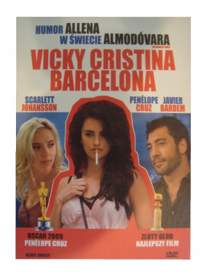 VICKY CRISTINA BARCELONA dvd P CRUZ