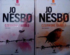 CZERWONE GARDŁO 1-2 JO NESBO NOWE TWARDA