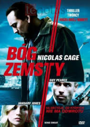 BÓG ZEMSTY DVD CAGE FOLIA