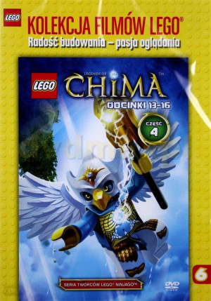 LEGO CHIMA 4 ODC 13-16 DVD NOWY FOLIA