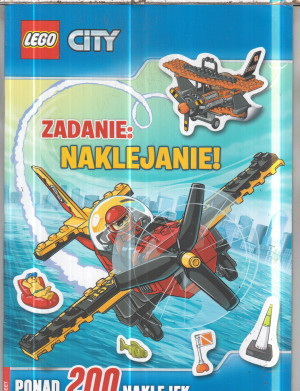 LEGO CITY NAKLEJKI PONAD 200 NAKLEJEK
