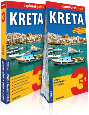 KRETA 3W1 PRZEWODNIK ATLAS MAPA PIOTR JABŁOŃSKI