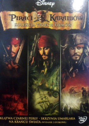 PIRACI Z KARAIBÓW KOLEKCJA Z TRZECH FILMÓW