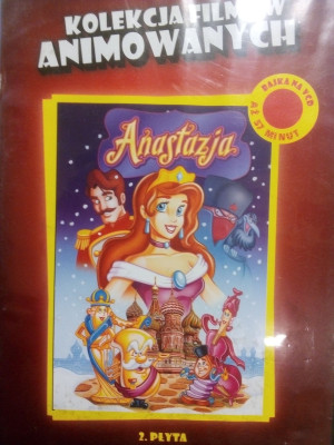 ANASTAZJA.2.PŁYTA.KOLEKCJA FILMÓW ANIMOWANYCH.57 M